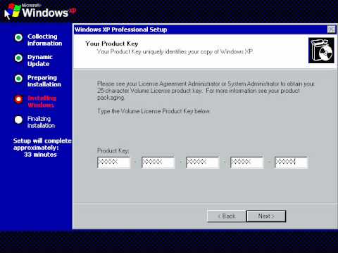 windows xp pro product key